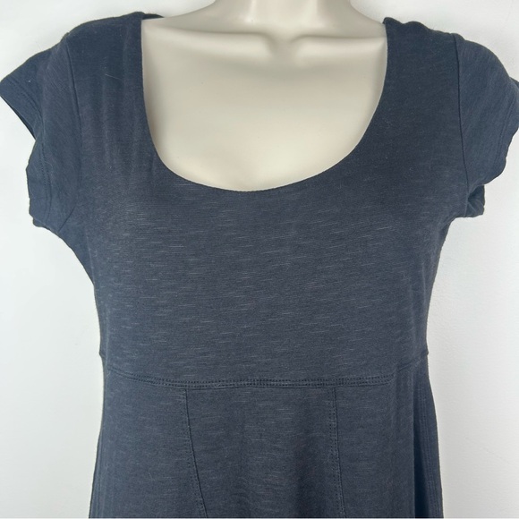 Toad&Co Cap Sleeve Organic Cotton Midi Dress sz XS Gorpcore Office Casual - Picture 4 of 12